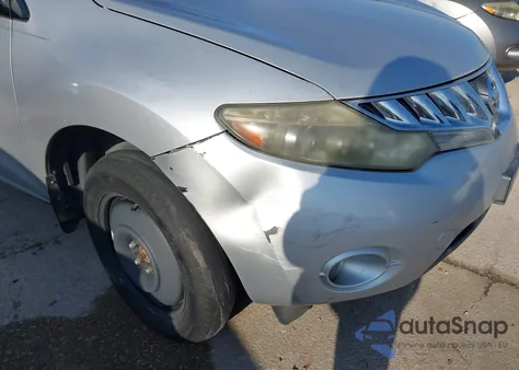 2009 Nissan Murano Le из США, поврежденный, VIN JN8AZ18W39W130619